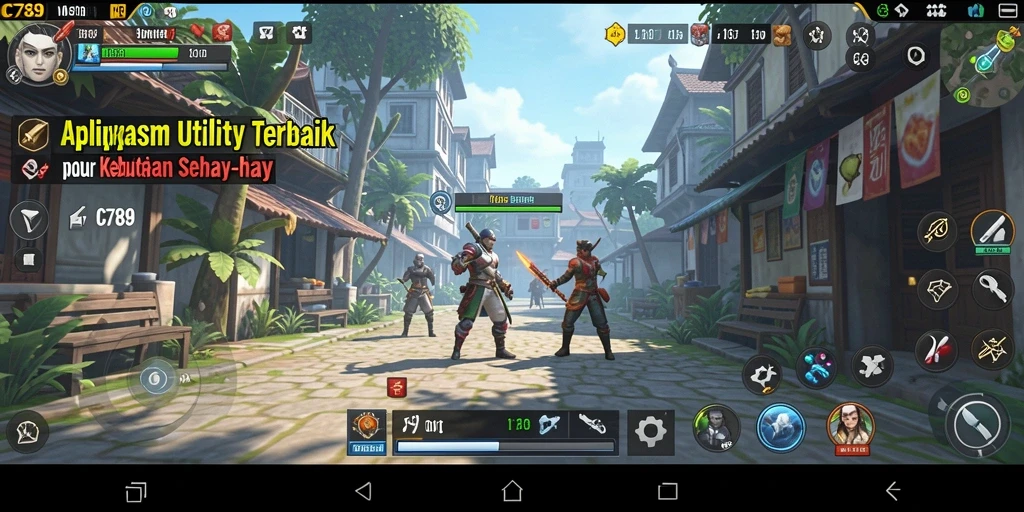 Screenshot utama C789 menampilkan antarmuka aplikasi Utility yang informatif dan mudah dipahami.