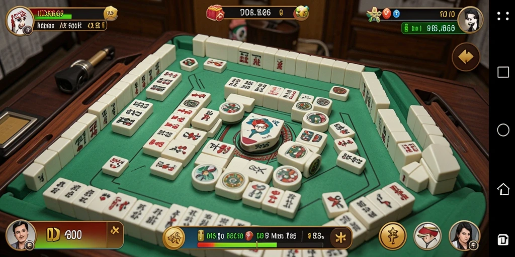 Tampilan menarik dan gameplay seru dari aplikasi Mahjong IDX66.