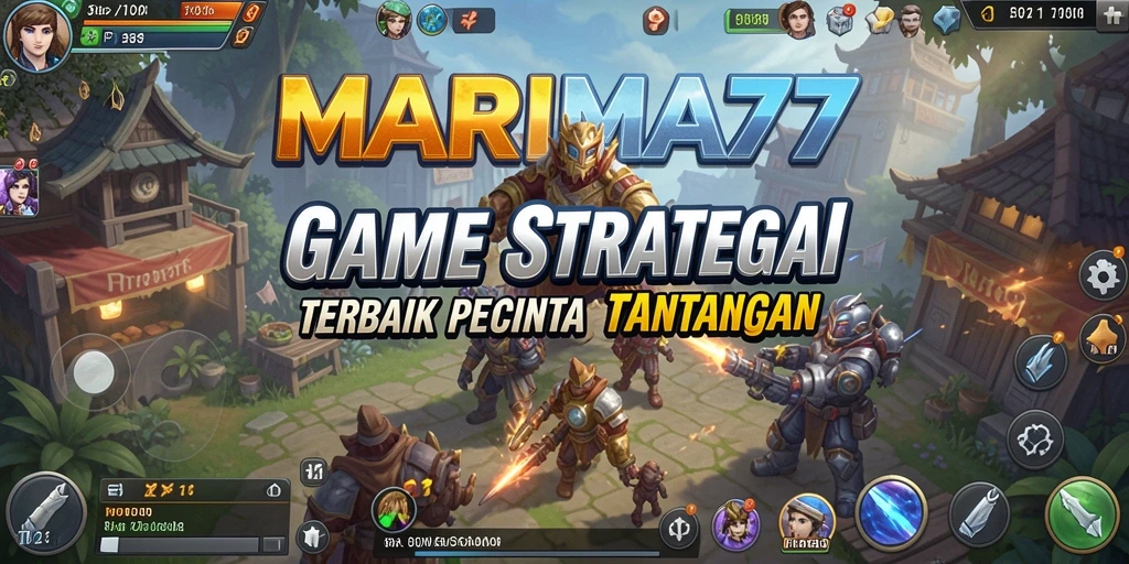 Tampilan gameplay MARIMA77 yang mendebarkan dan penuh strategi.