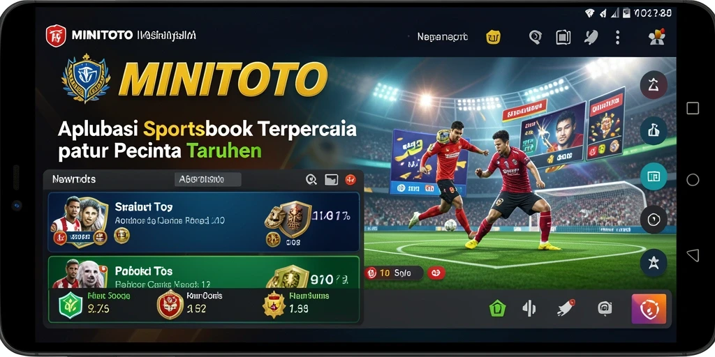Tampilan menarik dari <strong>MINITOTO</strong> saat pengguna melakukan taruhan olahraga.